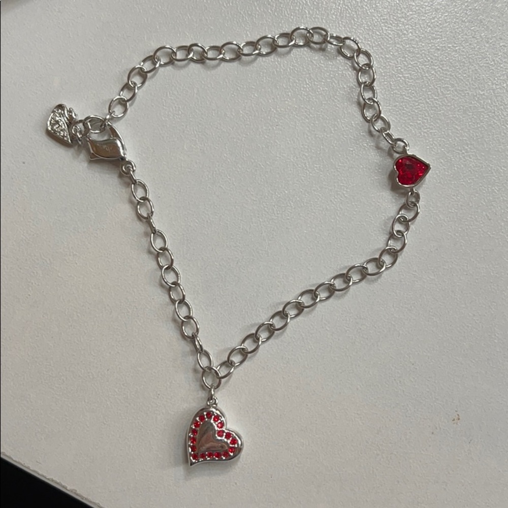 swarovski heart truth bracelet
